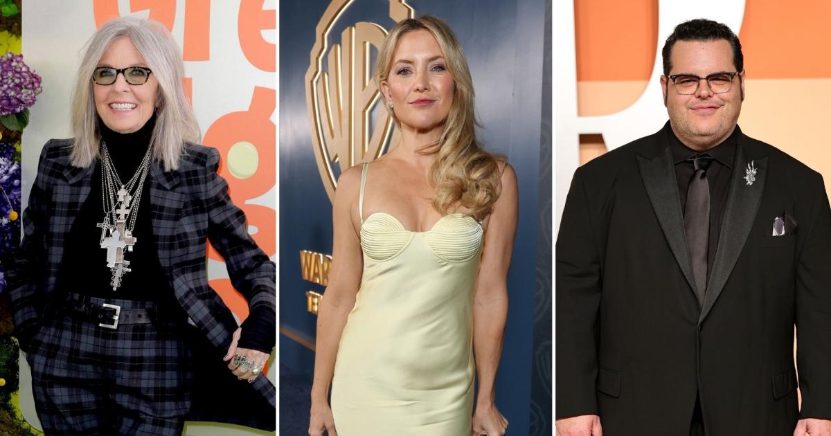 celebs react to diane keaton death