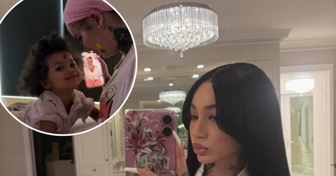 Rapper Bhad Bhabie Cuddles Daughter After ‘Bad News’ About Cancer at 22