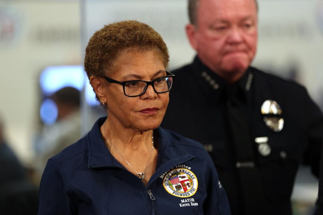 LA Mayor Karen Bass ditches LAPD growth plan as sworn officers hit 25-year low